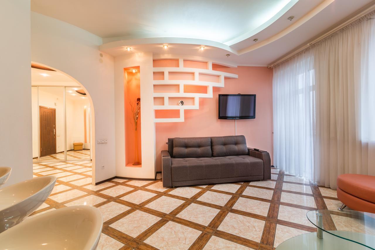 Lux Near Most City With Panoramic Windows Dnipro Bagian luar foto