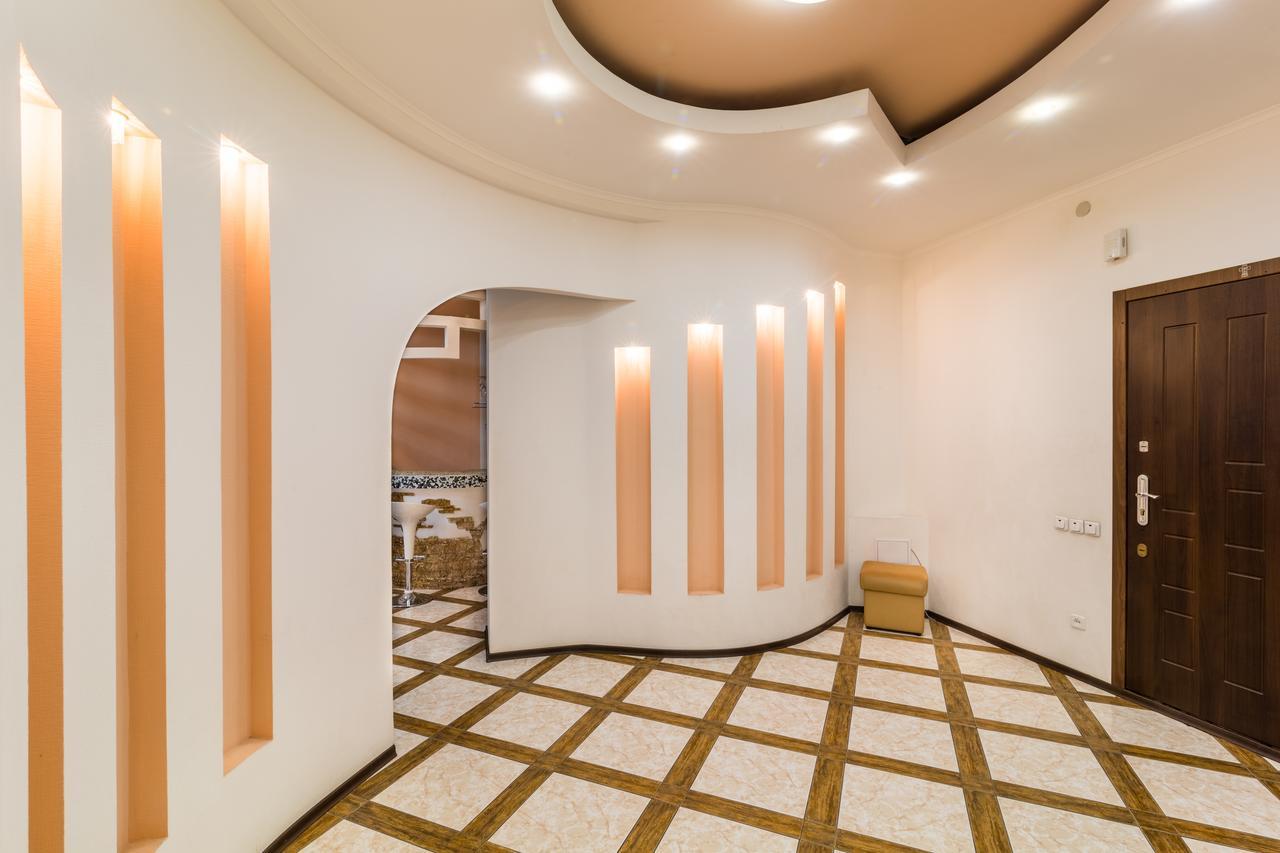 Lux Near Most City With Panoramic Windows Dnipro Bagian luar foto