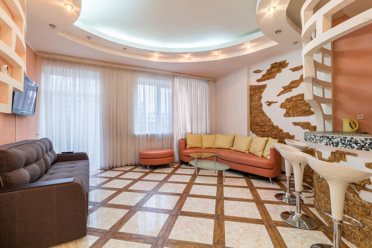Lux Near Most City With Panoramic Windows Dnipro Bagian luar foto