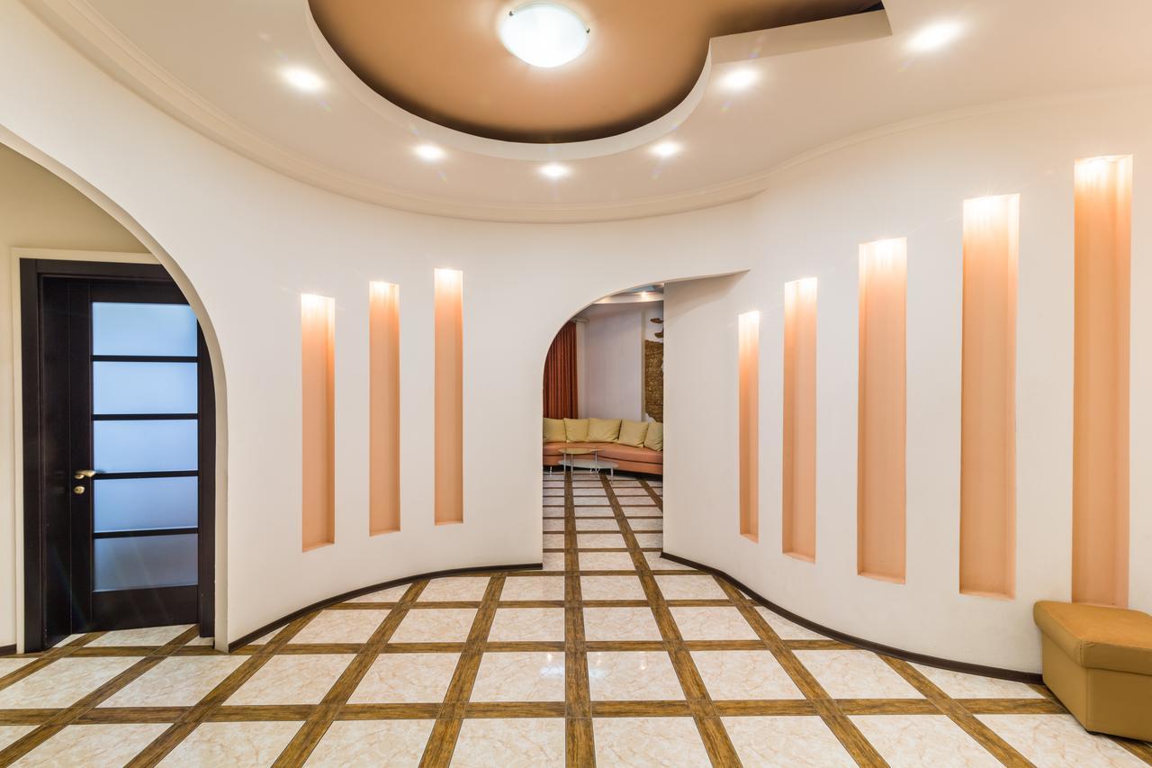 Lux Near Most City With Panoramic Windows Dnipro Bagian luar foto
