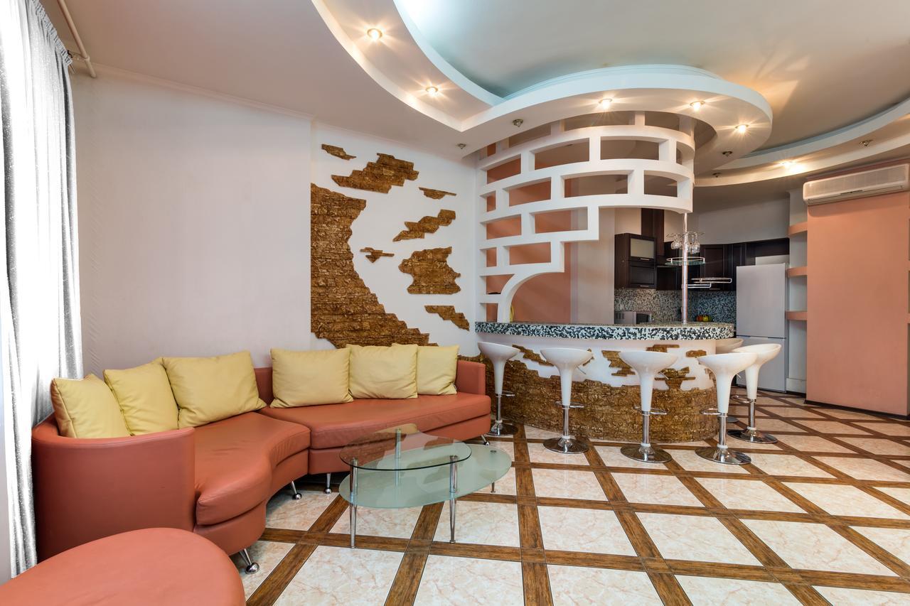 Lux Near Most City With Panoramic Windows Dnipro Bagian luar foto